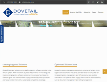 Tablet Screenshot of dovetailafrica.com